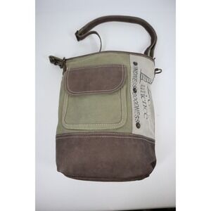 Clea Ray Peace and Patience Canvas‎ Bag